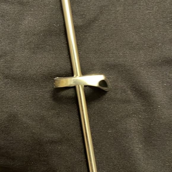 Custom ring silver size 14 had to be cut to be worn on my thumb - Picture 4 of 10